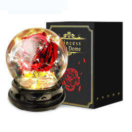 Eternal Real Rose Dried Flowers, Perfect Mother’s Day Gift for Home Decor